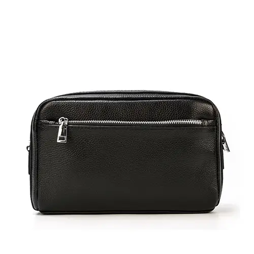 Premium Leather Toiletry Travel Organizer – Luxurious and Durable with Multiple Compartments